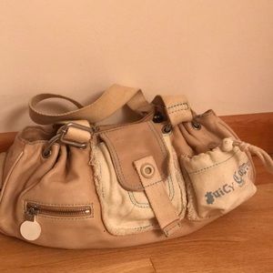 Juicy couture leather tote